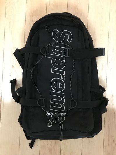 Supreme 18FW Backpack "Black"