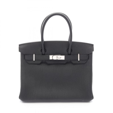 エルメス HERMES バーキン30 ハンドバッグ バッグ トゴ トゴ レディース ブラック系 【中古】