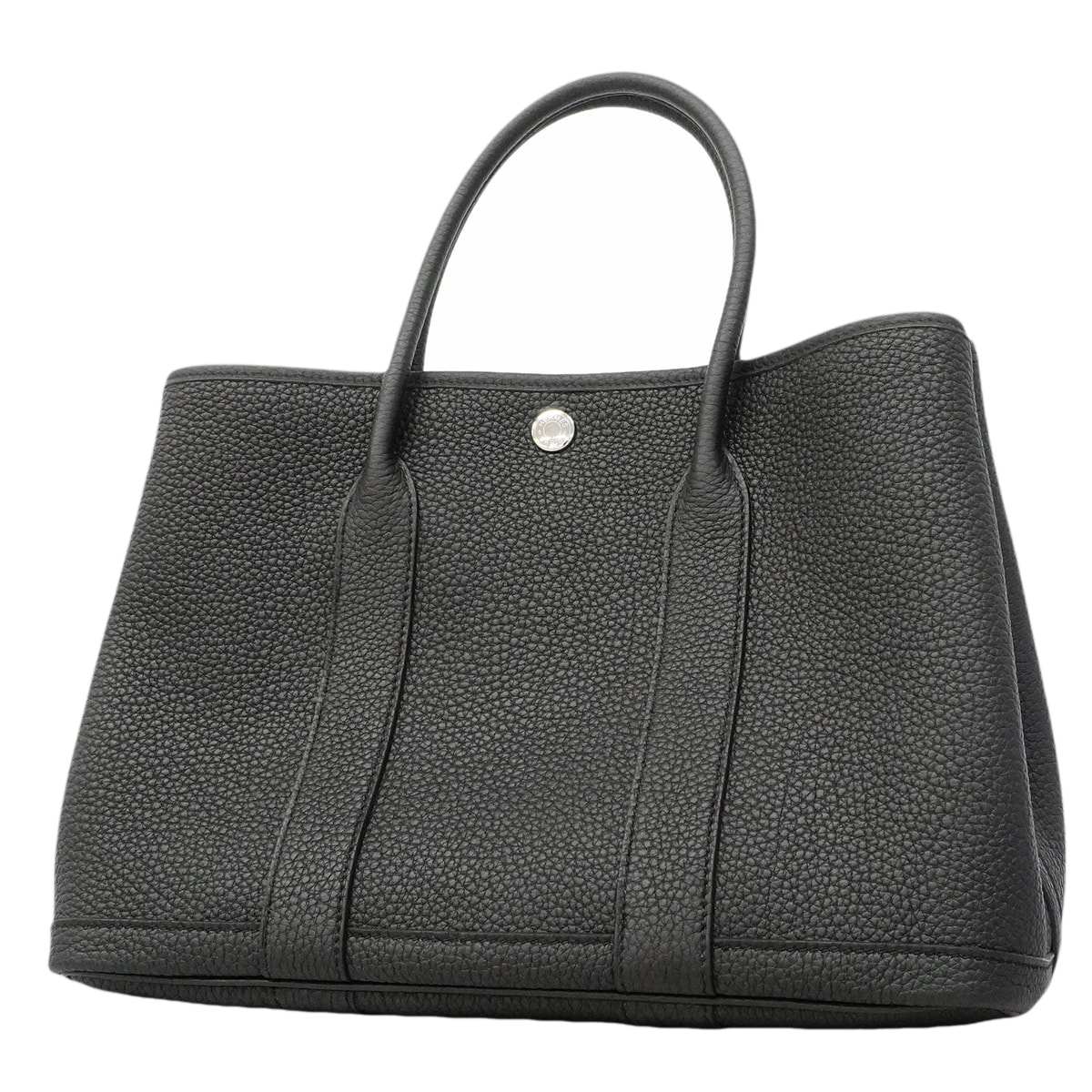 ★最終価格★SALE【6gc2896】エルメス トートバッグ ガーデンパーティTPM ネゴンダ ブラック シルバー金具 G刻印【中古】レディース