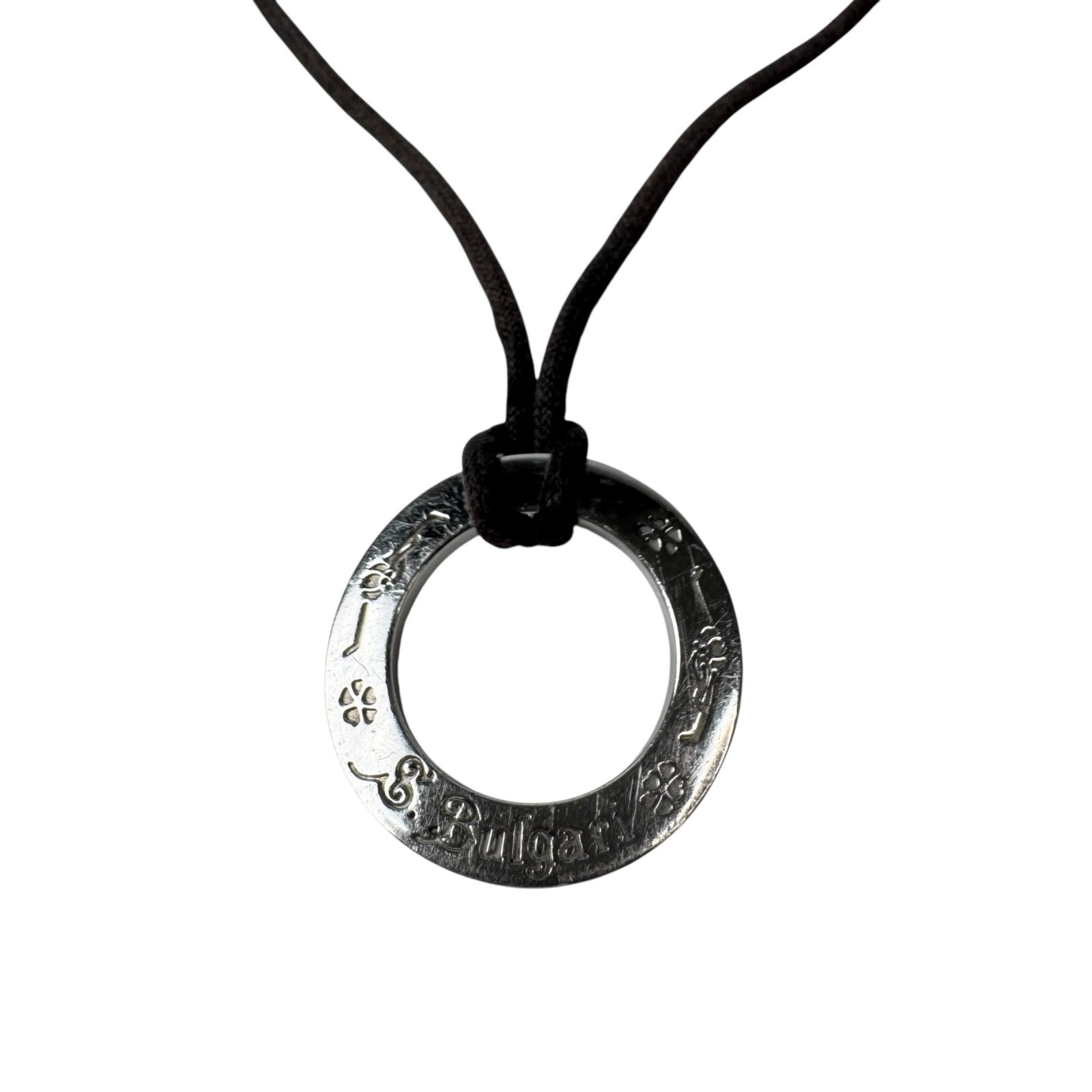 ブルガリ BVLGARI セーブザチルドレン ネックレス シルバー SV925 レディース