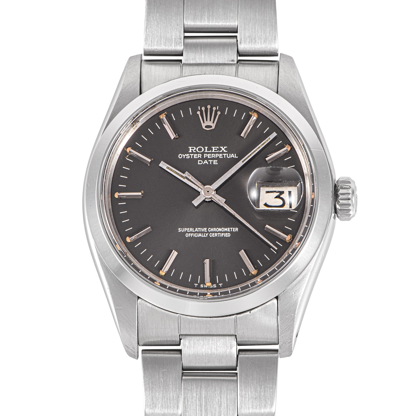 ROLEX ロレックス パーペチュアルデイト 1500 1978年製 ステンレススチール【中古】