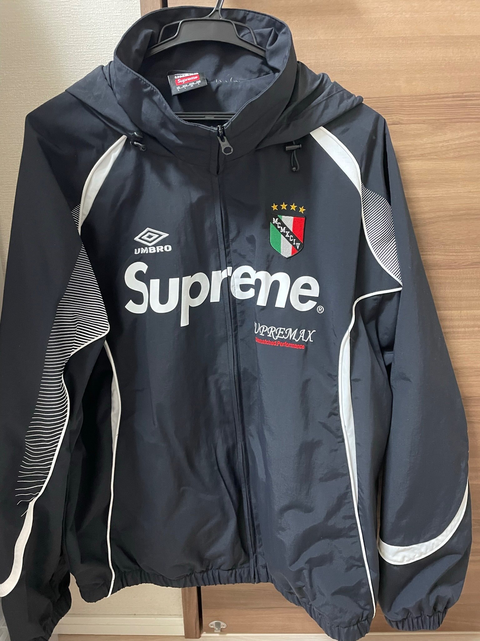 Supreme / Umbro Track Jacket "Black"