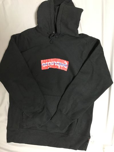 Supreme Comme Des Garcons SHIRT Box Logo Hooded Sweatshirt "Black"