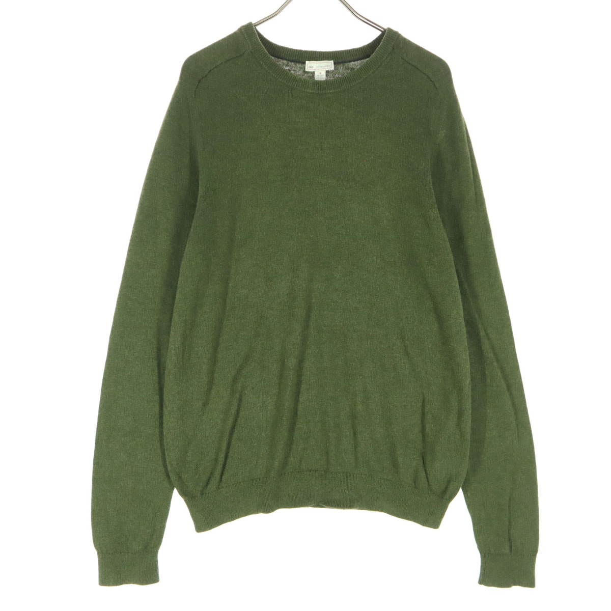美品 GAP ギャップ カシミヤ混 長袖 セーター S グリーン