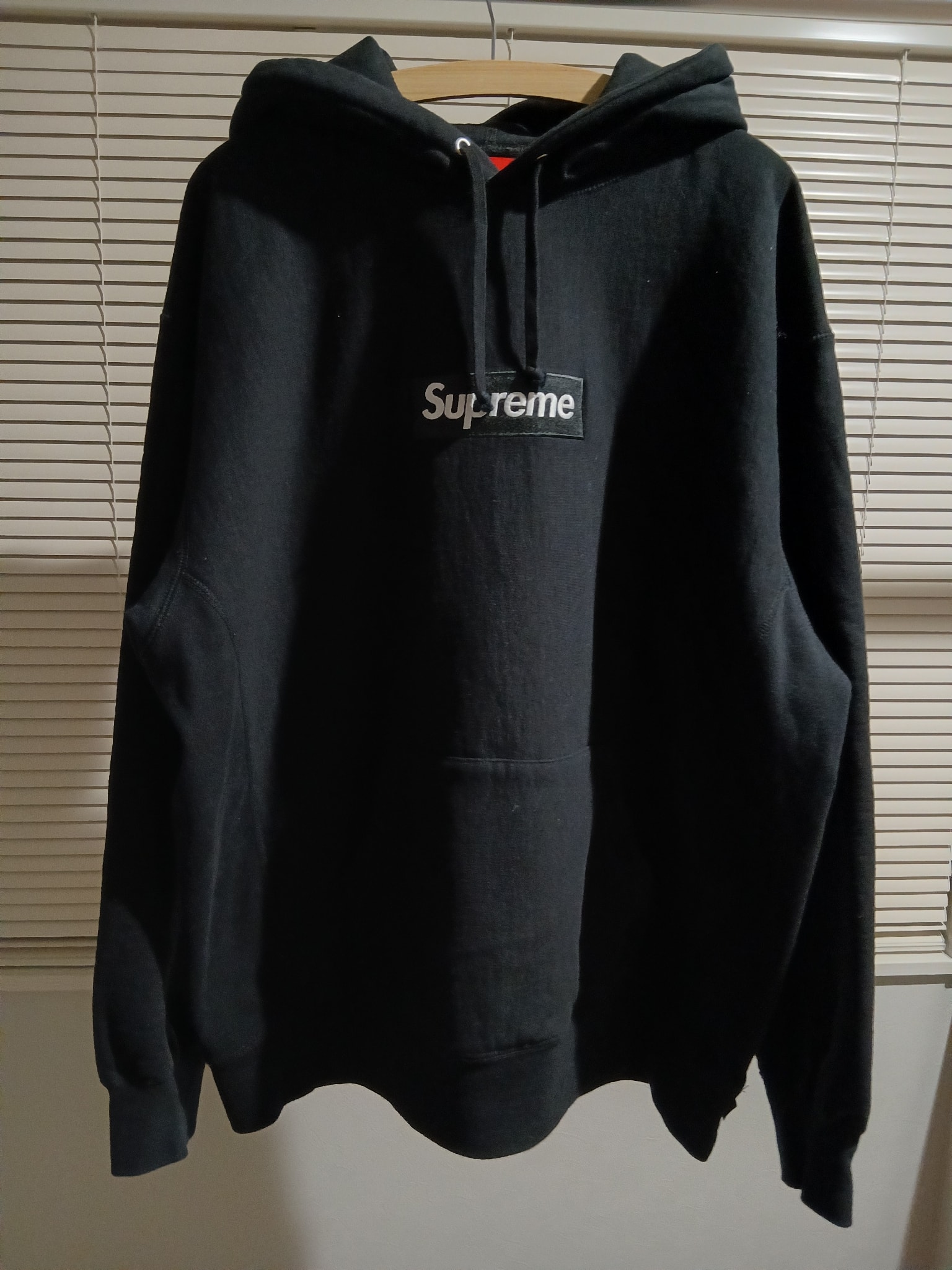 Supreme Box Logo Hooded Sweatshirt "Black" (21FW)