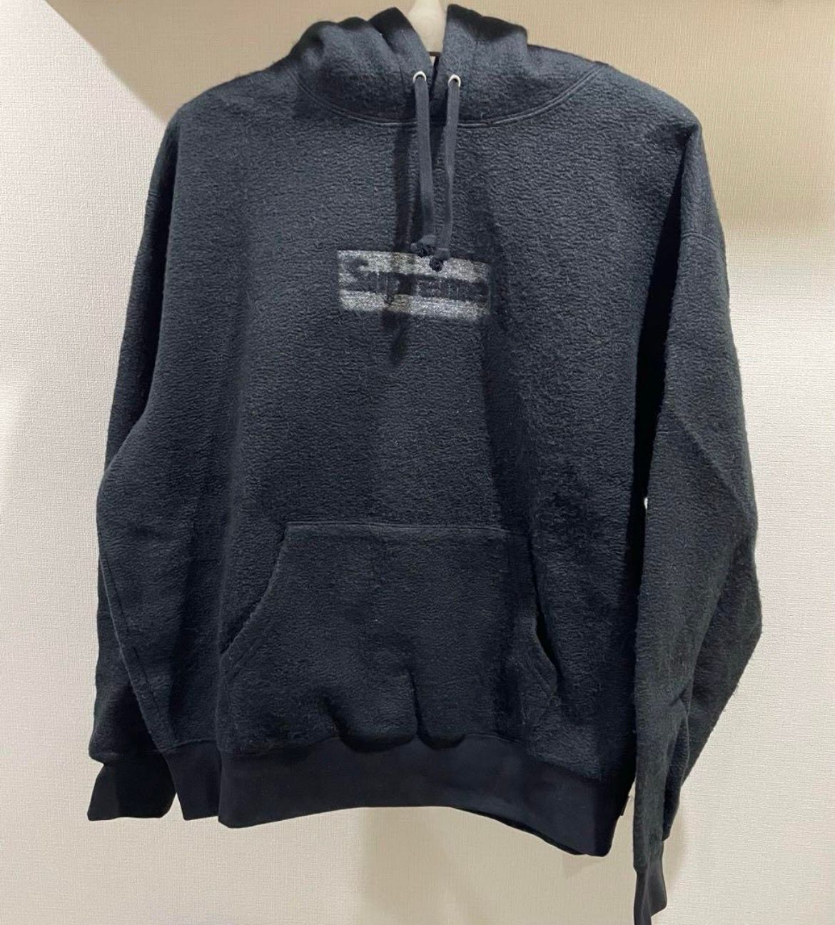 Supreme Inside Out Box Logo Hooded Sweatshirt "Black"