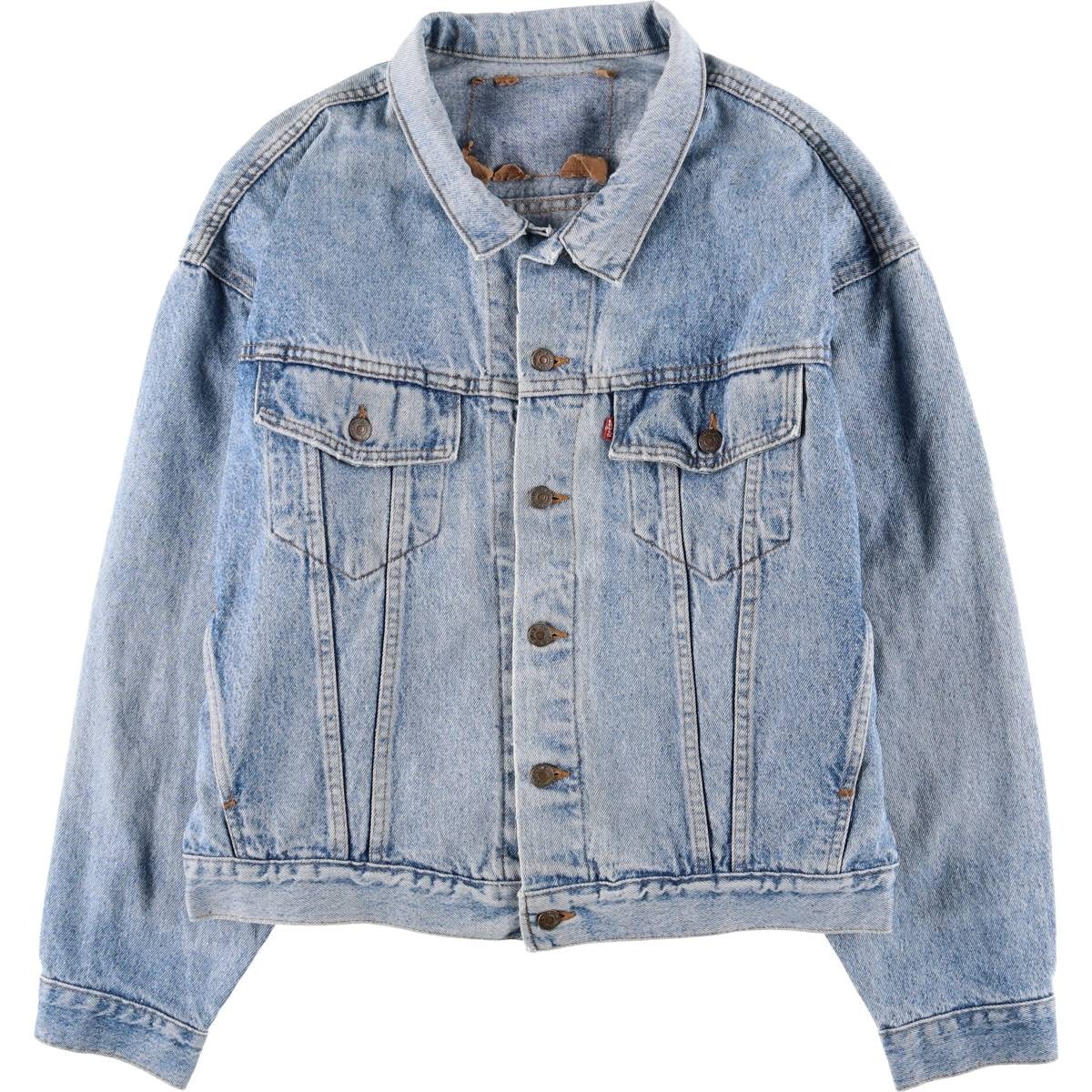 古着 90年代 リーバイス Levi's 70599-4891 デニムジャケット Gジャン USA製 メンズXL相当 ヴィンテージ/eaa588403