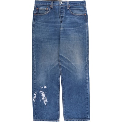 古着 00年代 リーバイス Levi's 501-0000 ペイント ストレートデニムパンツ メンズw34相当/eaa562664