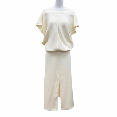 未使用品 ザロウ ワンピース アイボリー レディース 0 10925 W3326