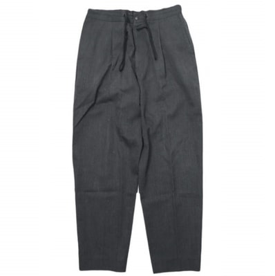 THE RERACS ザ リラクス 日本製 THE EASY SLACKS WIDE イージーワイドスラックス 46 TOP GRAY パンツ ボトムス g28363
