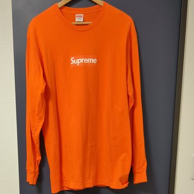 Supreme Box Logo L/S Tee "Orange"