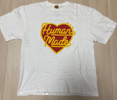 HUMAN MADE HEART T-SHIRT "White"