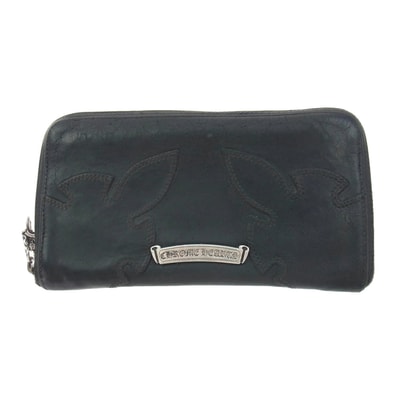 Chrome Hearts REC F Zip Wallet # 3 De Sproyer "Black"