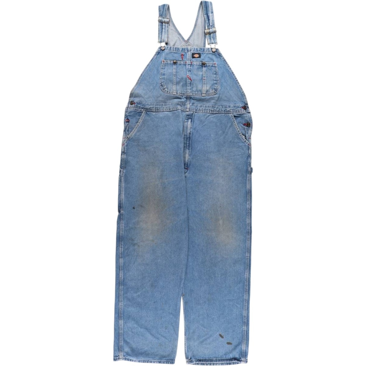 古着 ビッグサイズ ディッキーズ Dickies デニムオーバーオール メンズw45相当/eaa575689