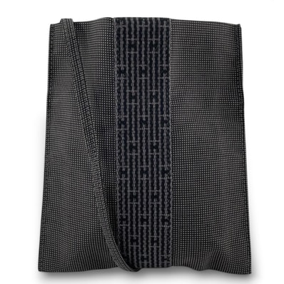 極美品 エルメス ショルダーバッグ エールライン ポシェット グレー メンズ