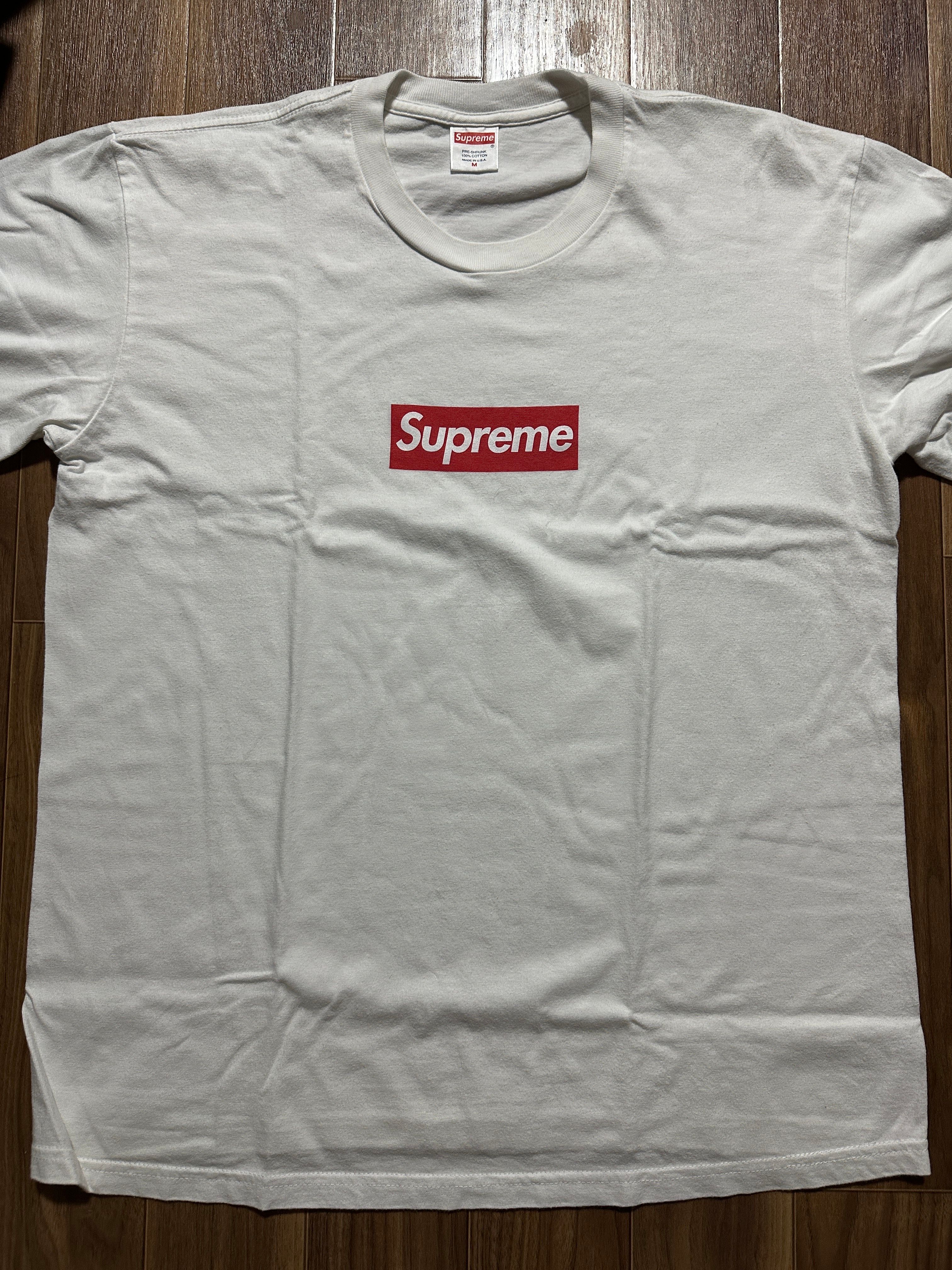 Supreme Box Logo L/S Tee "White"