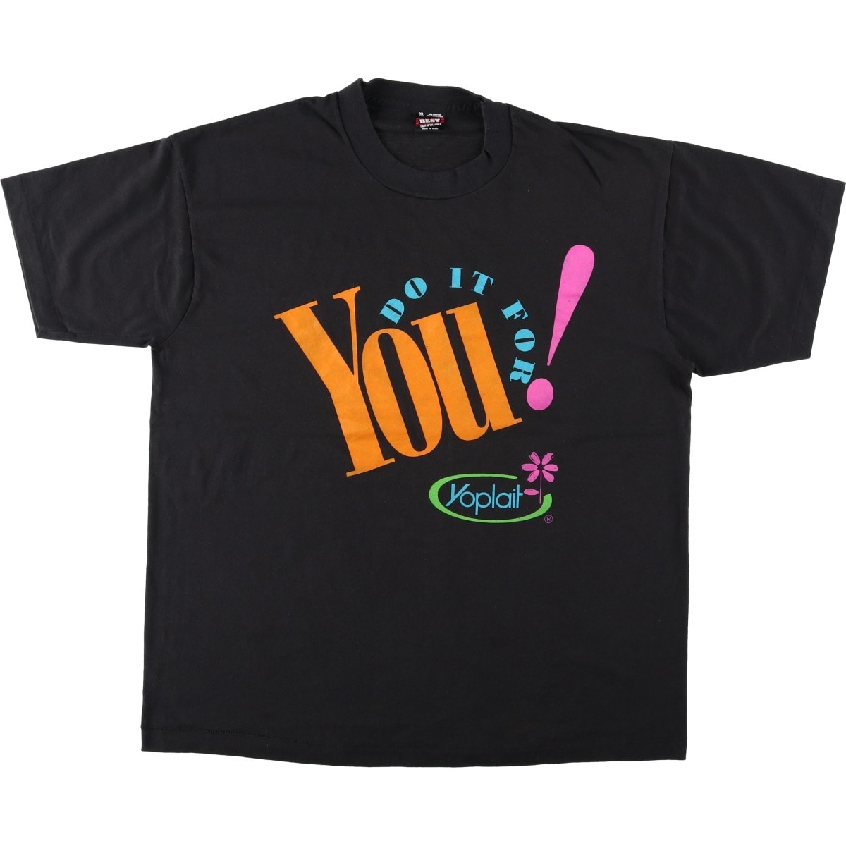 古着 90年代 フルーツオブザルーム FRUIT OF THE LOOM Yoplait ヨープレイ アドバタイジングTシャツ USA製 メンズXL相当 ヴィンテージ/eaa649570
