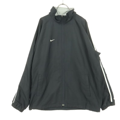 NIKE ナイキ スウッシュ 長袖 ジップジャケット L ブラック