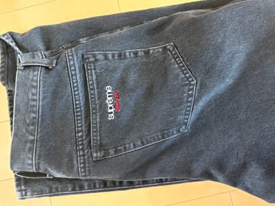 Supreme Baggy Jean (25FW) "Black"