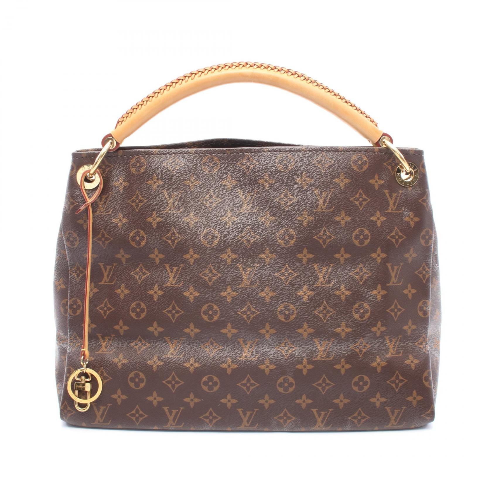 ルイ・ヴィトン LOUIS VUITTON アーツィーMM モノグラム ショルダーバッグ バッグ PVCコーティングキャンバス レザー モノグラム レディース ブラウン系 M40249 【中古】