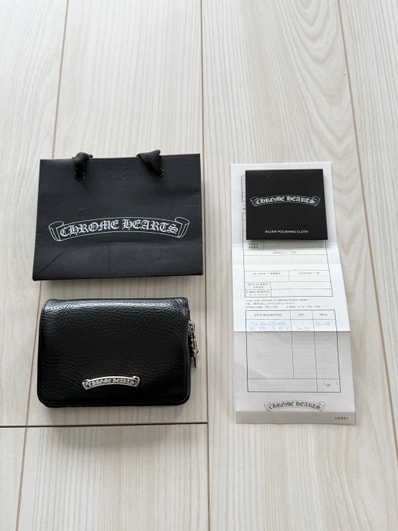 未使用級/インボイス原本同梱&付属品完備/値下げ交渉可能 / 正規品!CHROME HEARTS クロムハーツ JOEY ジョーイ ウォレット 財布