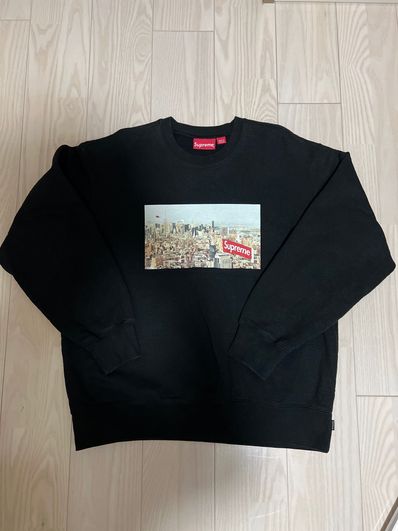 Supreme Aerial Crewneck "Black"