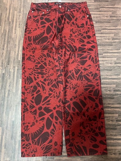 Supreme x Y's by Yohji Yamamoto Baggy Jean "Overdyed Red"