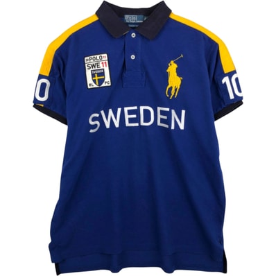 古着 ラルフローレン Ralph Lauren POLO by Ralph Lauren ビッグポニー 半袖 ポロシャツ メンズXL相当/eaa626911