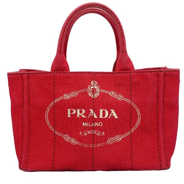 プラダ PRADA カナパトート キャンバス トートバッグ