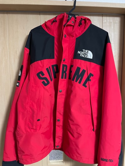 Supreme x The North Face Arc Logo Mountain Parka "Red"
