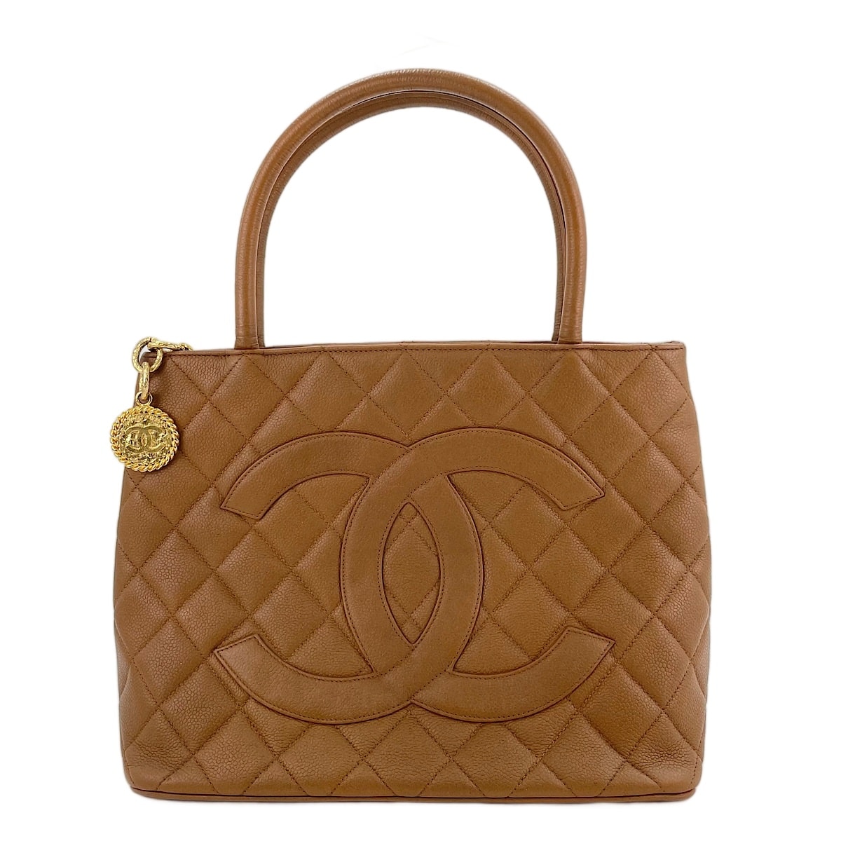 샤넬 CHANEL 리프린트 토트 백 [중고]