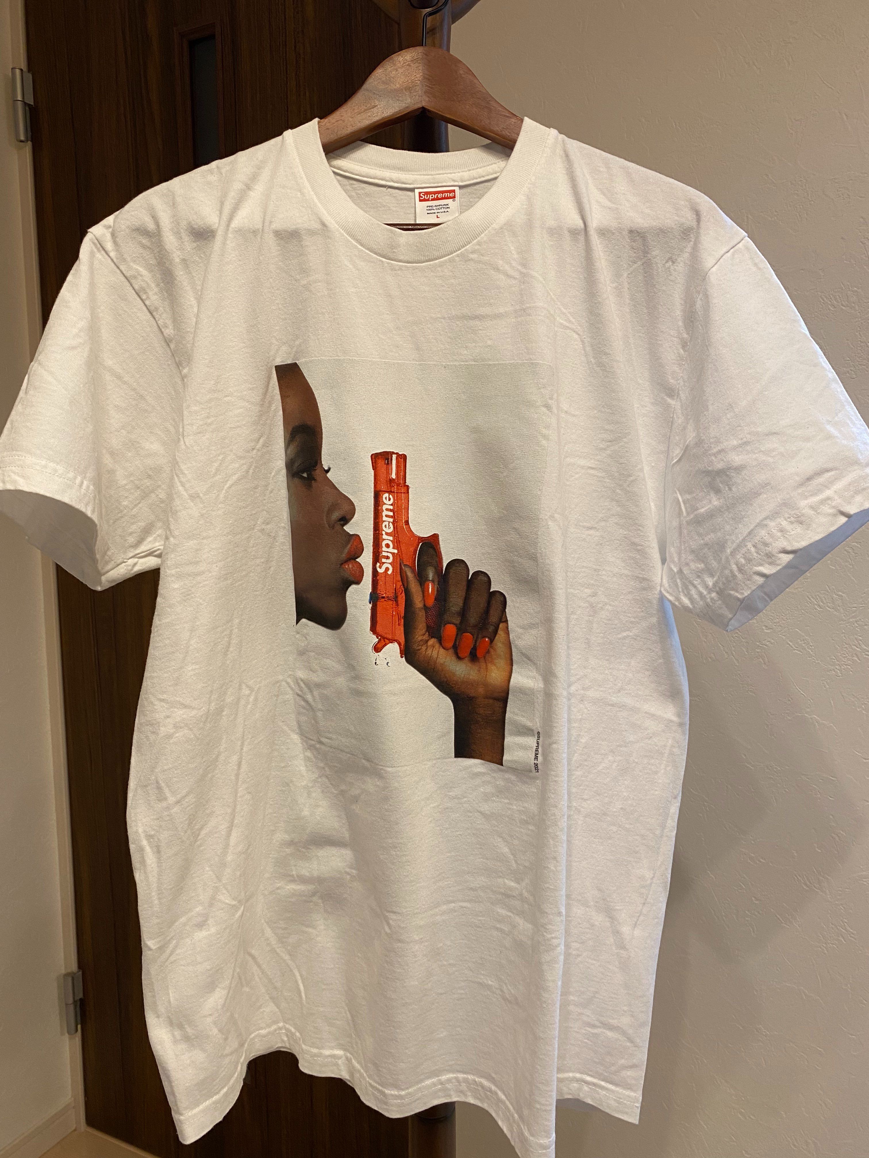 Supreme Water Pistol Tee "White"