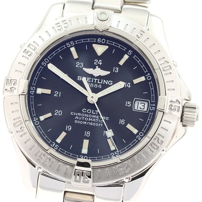 ★保 ブライトリング コルトオーシャン デイト A17350 メンズ 【中古】
