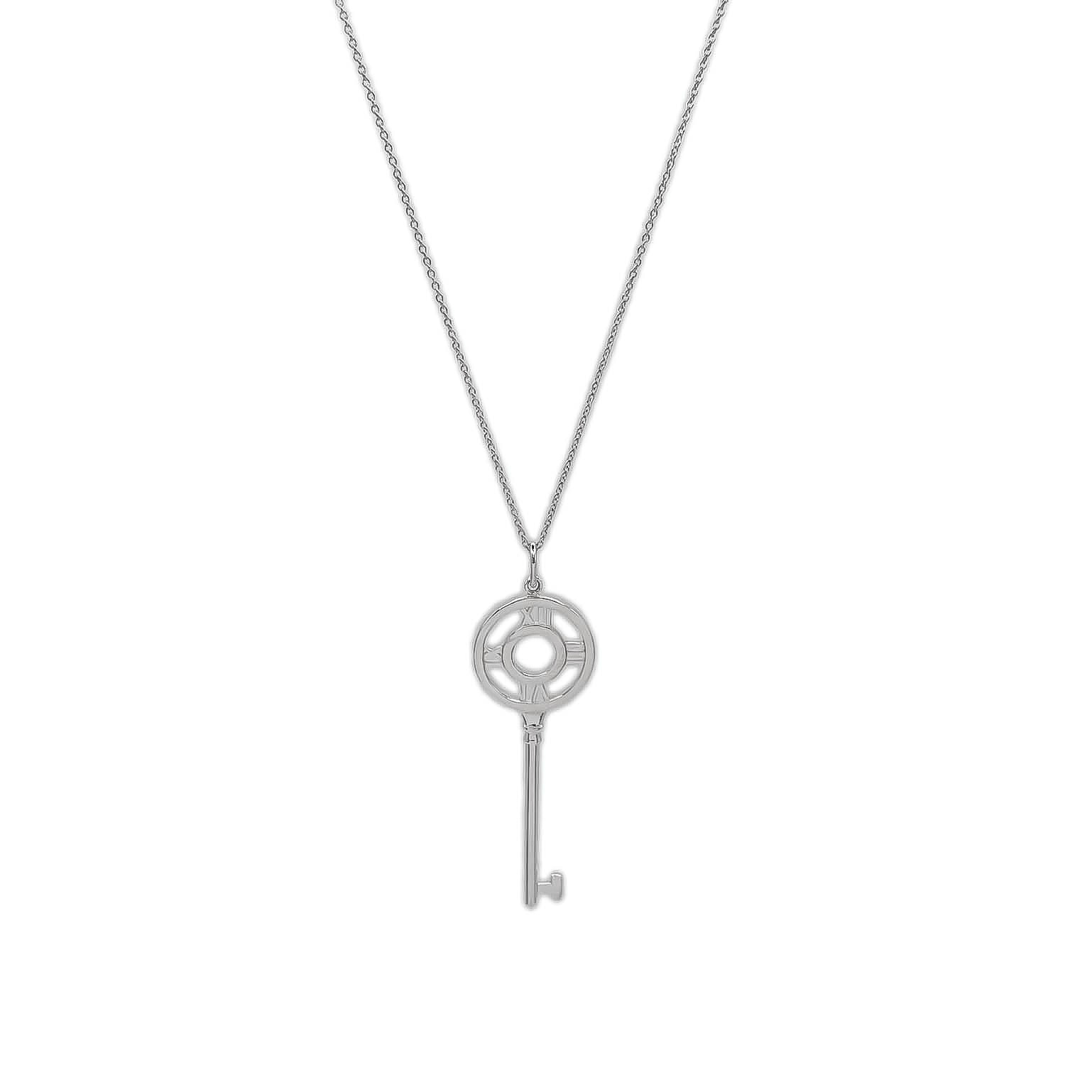 TIFFANY&Co. ティファニー オープン アトラス キー ネックレス
ペンダント SV925 シルバー 新品仕上済 レディース
【中古】