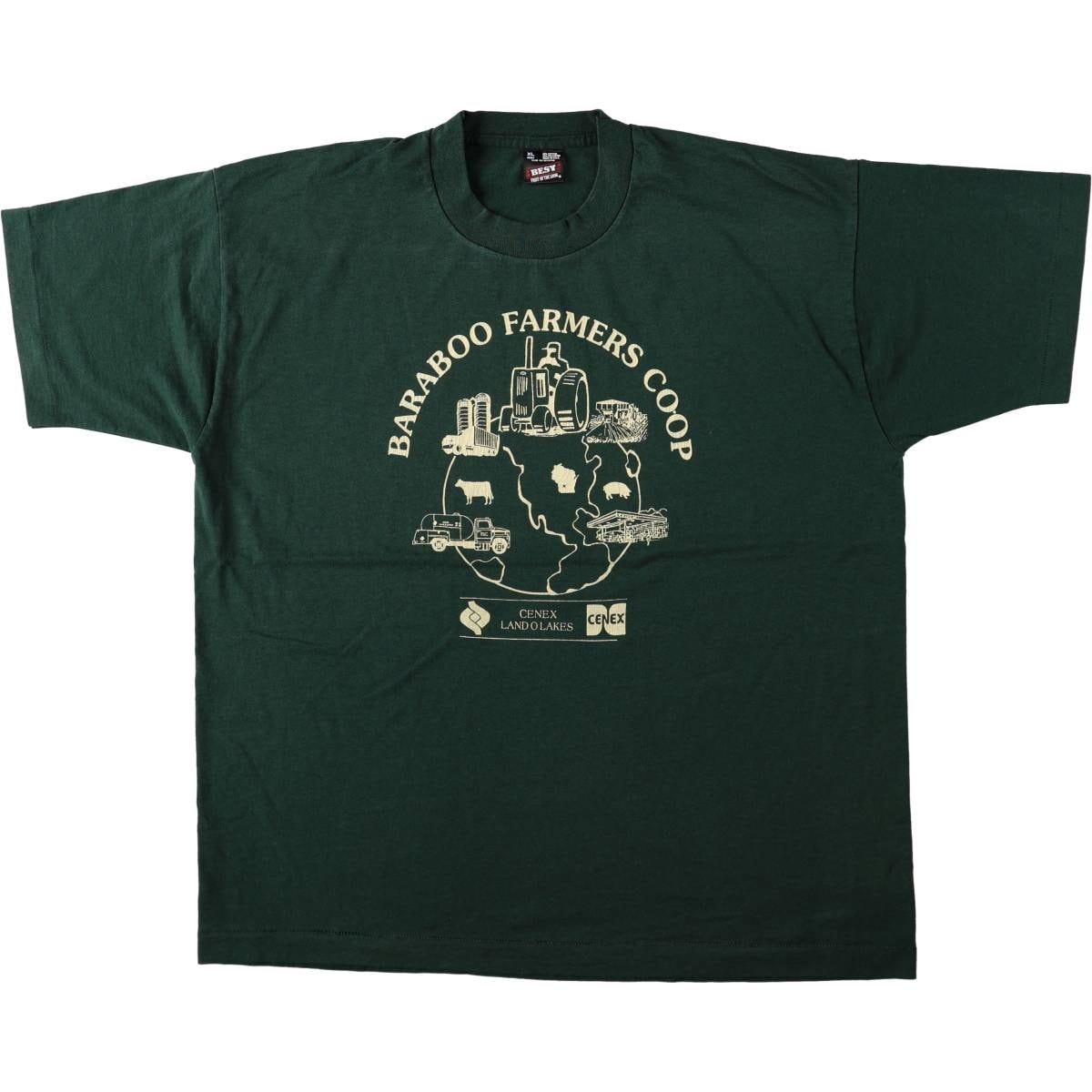 古着 90年代 フルーツオブザルーム FRUIT OF THE LOOM BEST プリントTシャツ USA製 メンズXL相当 ヴィンテージ/eaa642309
