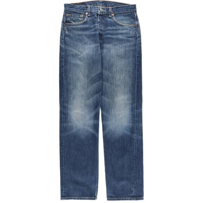 古着 00年代 リーバイス Levi's リーバイス501 ユーロモデル ストレートデニムパンツ メンズw31相当/eaa458942