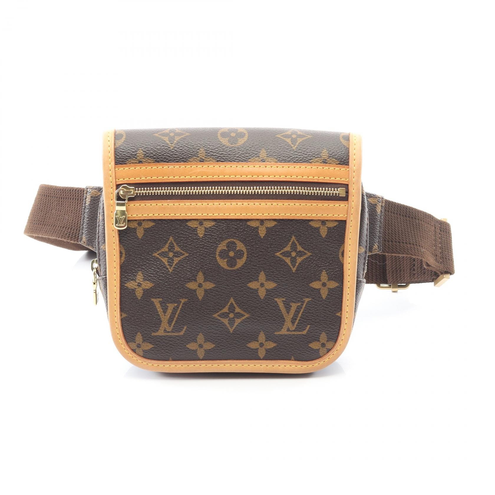 ルイ・ヴィトン LOUIS VUITTON バムバッグ ボスフォール ウエストバッグ ボディバッグ バッグ PVCコーティングキャンバス レザー モノグラム レディース ブラウン系 M40108 【中古】
