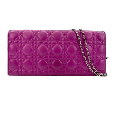 ディオール Dior レザー レディディオール ショルダーバッグ【中古】