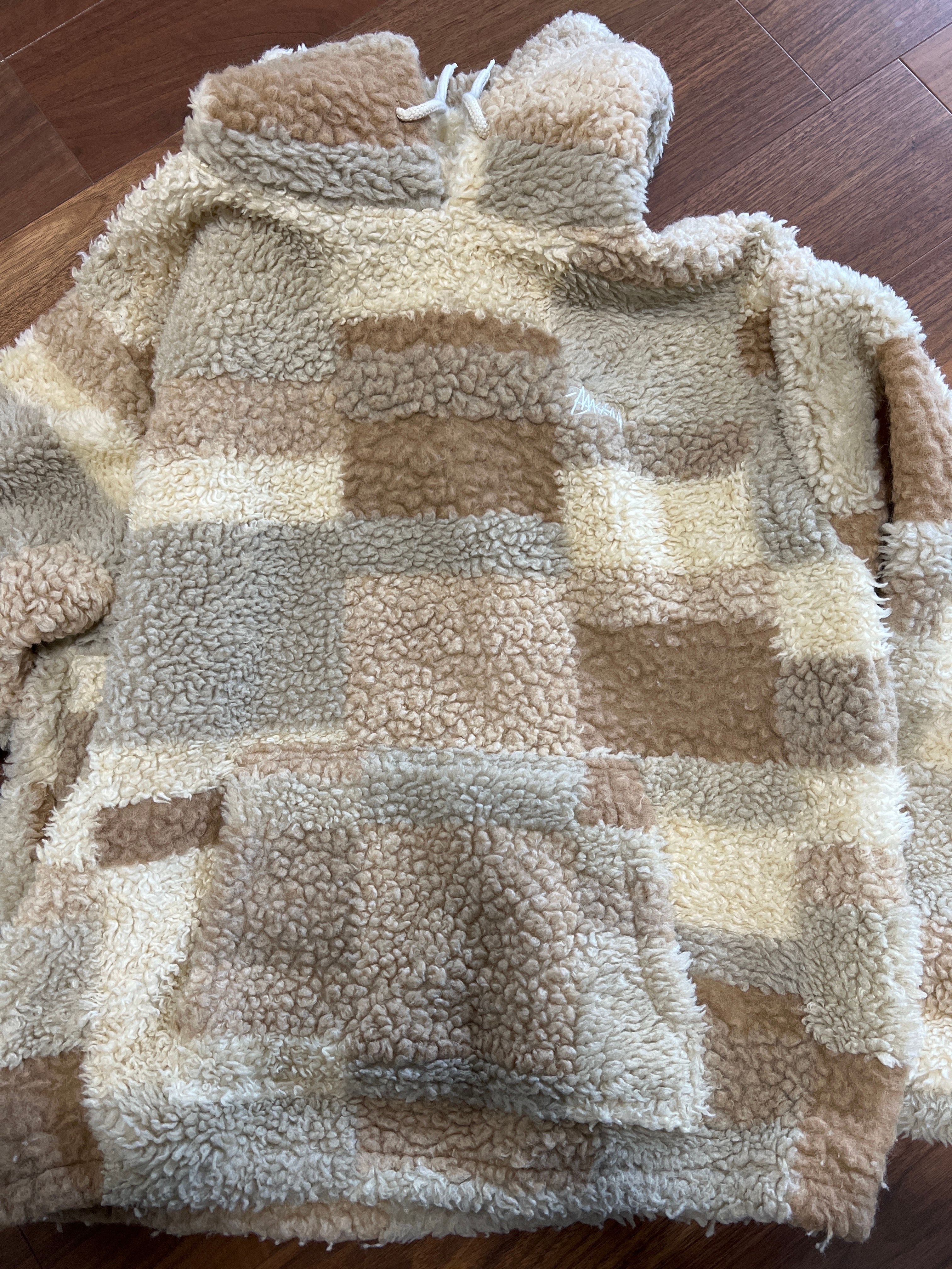 Stussy Bronson Sherpa Hoodie "Khaki"