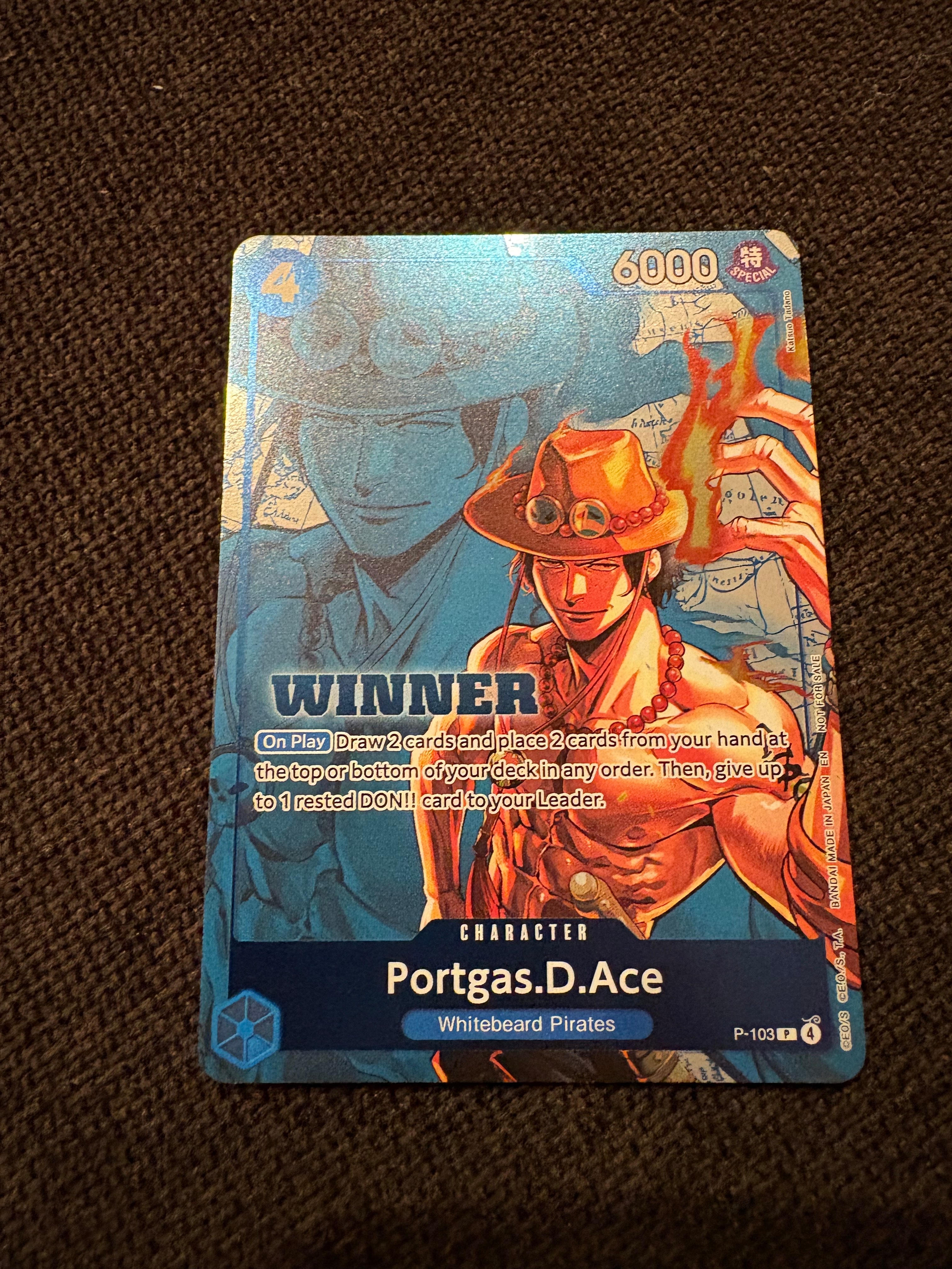 モンキー・D・ルフィ P [P-106](プロモーションカード「スタンダード