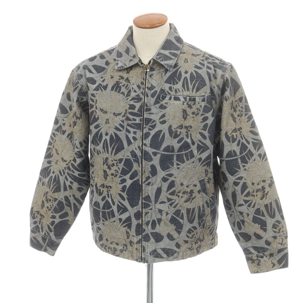 【中古】シュプリーム Supreme × Y’s by Yohji Yamamoto 2025年秋冬 Denim Work Jacket 中綿入り ワークジャケット ネイビー系【サイズM】【メンズ】