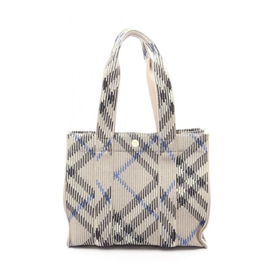 バーバリー BURBERRY トートバッグ トートバッグ バッグ ファブリック レディース グレー系 / マルチカラー 【中古】