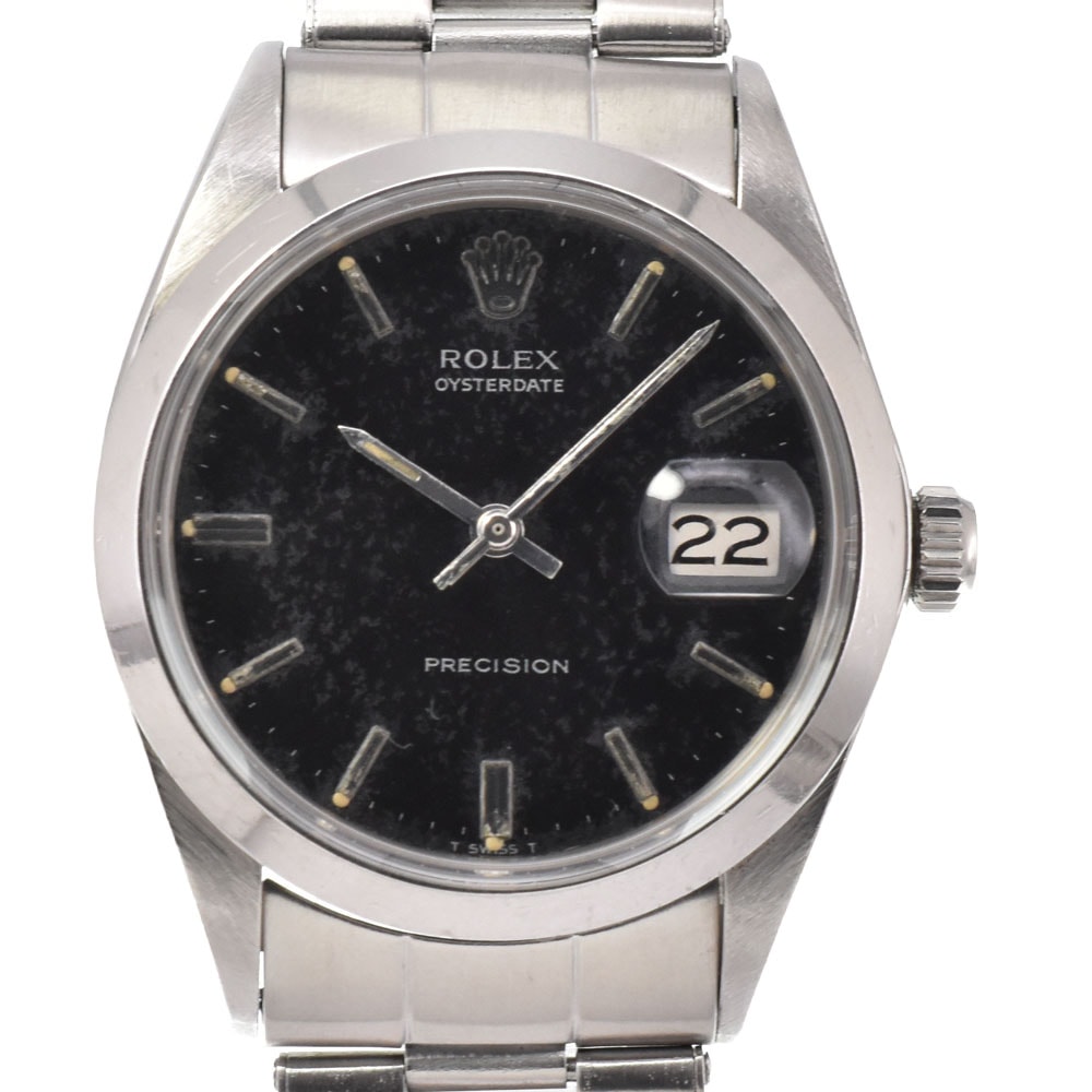 ロレックス ROLEX 6694 ヴィンテージ オイスターデイト プレシジョン Cal.1225 手巻き メンズ 良品 Y#146402
