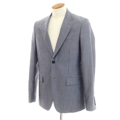 【中古】コムデギャルソン オムドゥ COMME des GARCONS HOMME DEUX 2024年春夏 モヘヤウール テーラードジャケット グレー【サイズM】【メンズ】