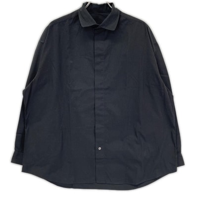 ポータークラシック ブラック NEW ARTIST SMALL DOT SHIRT ニューアーティストスモールドットシャツ 1