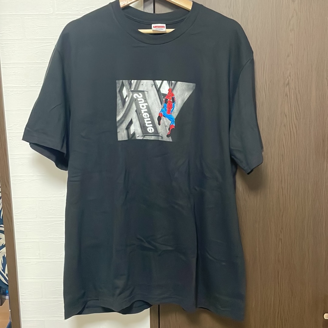 Supreme x Spider-Man Tee "Black"