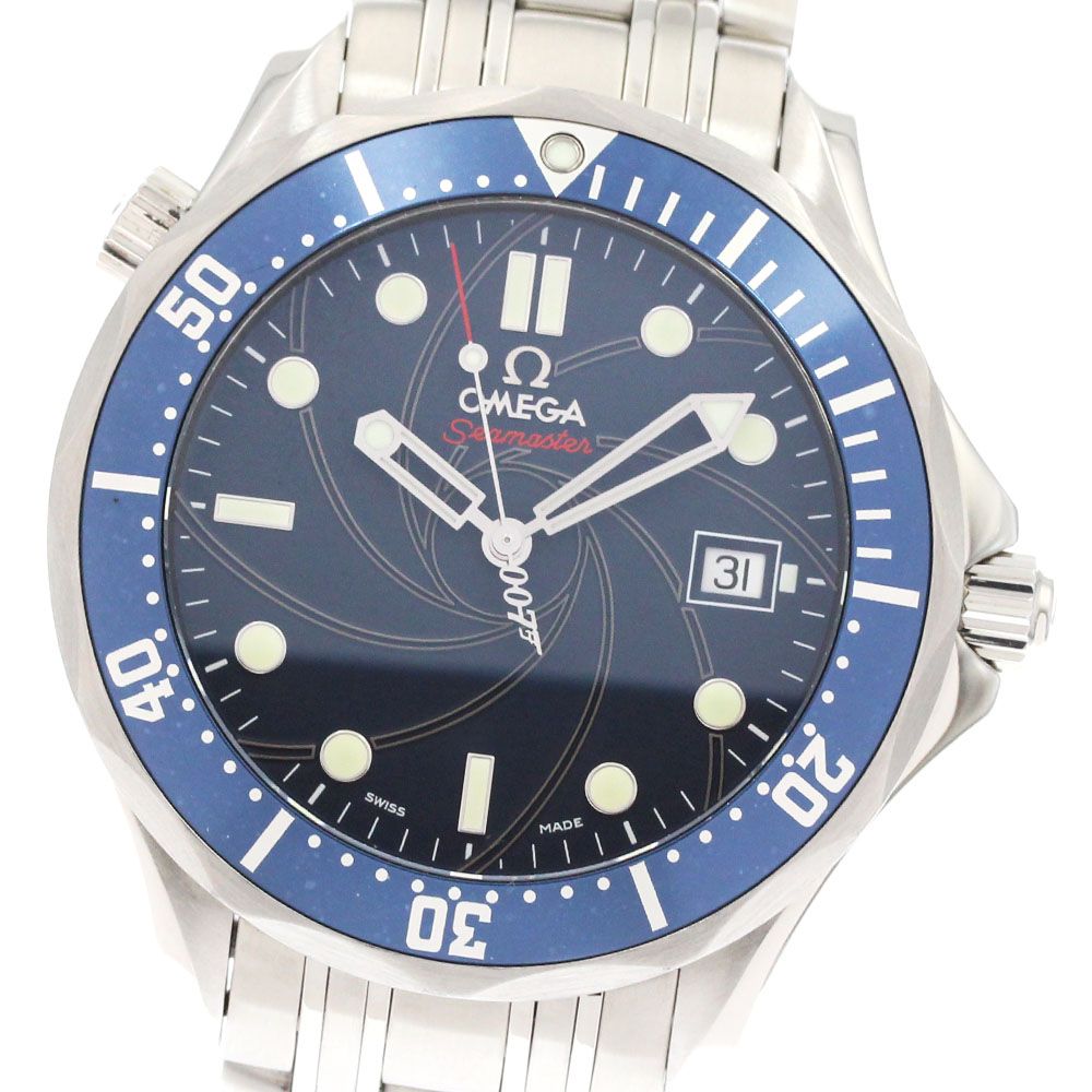 ☆良品 オメガ シーマスター300 007 ジェームズボンド メンズ 【中古】