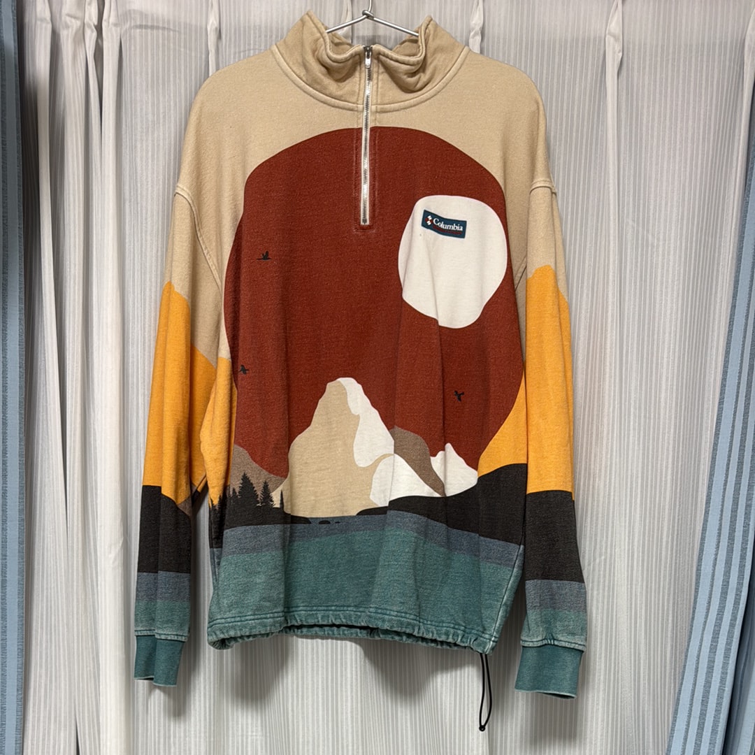 Kith x Columbia Quarter Zip "Sanguine"