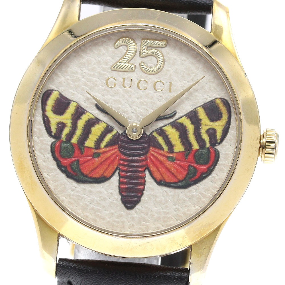 グッチ Gタイムレス 蝶 126.4/YA1264062A メンズ 【中古】