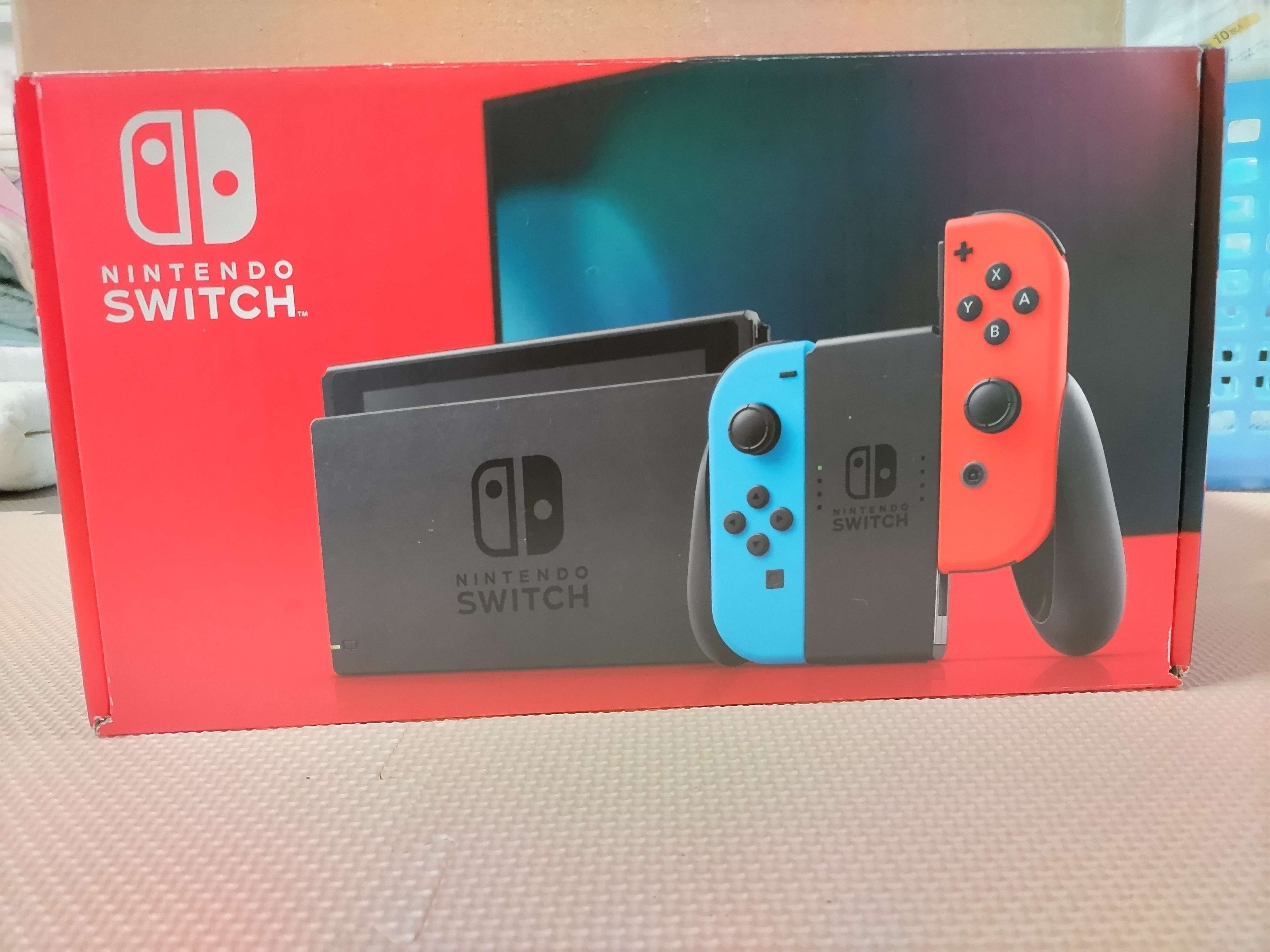 Nintendo Switch Neon blue/Neon red (Models with longer battery life)